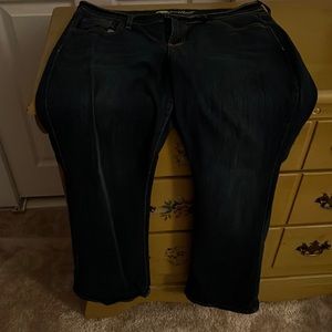 Boot cut old navy jeans.